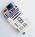 R2D2 Robot Pattern Slim Wallet Card Flip Stand PU Leather Pouch Case Cover for 2013 Apple iPhone 5C