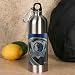 Dallas Mavericks 750ml Stainless Steel Water Bottle w/ Carabiner Clip