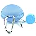 Case Star 3 in 1 Light Blue Earphone Handsfree Hard EVA Case Plus Round Earphone Organizer and Silver Carabiner with Case Star Cost-Free Cell Phone Bag
