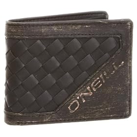 ONeill Ac Leather Twisted Wallet Pack Portefeuille homme - No