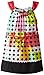 Bonnie Jean Little Girls' Poplin Dot Print Belted Dress