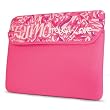 Pink Graffiti Neoprene Netbook 10" Laptop Sleeve Case - MSI Wind - Acer Aspire One - Asus EEE PC - HP Mini - Cloudbook - 10" Netbook Computers and Smaller
