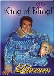 Liberace King of Bling! Refrigerator Magnet