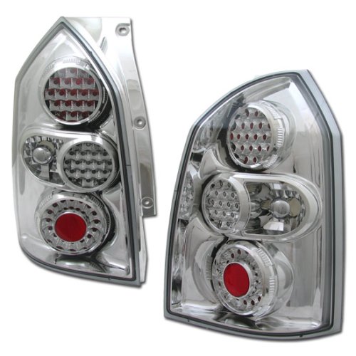Hyundai Tucson Tail Lights Euro Chrome Taillights 2004 2005 2006 2007 04 05 06 07