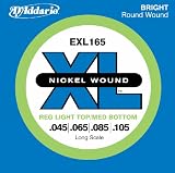 D'Addario EXL165 Saitensatz f&uuml;r E-Bass 0,11 cm - 0,27 cm (.045 - .105 Zoll)