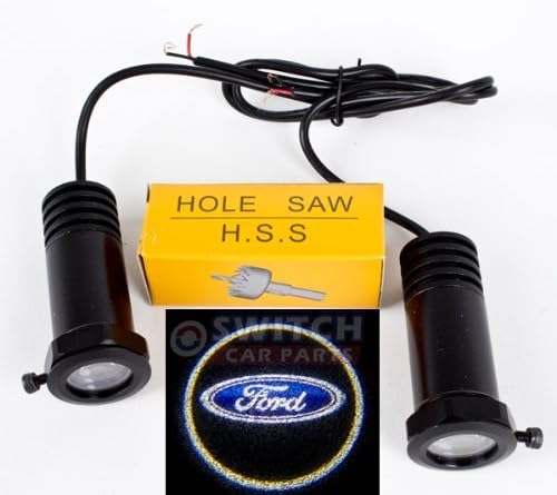 SwitchCarParts Car Door LED Ghost Shadow Projector Lights (Ford)
