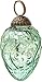Luna Bazaar Mini Mercury Glass Ornament (Marie Design, 1-Inch, Vintage Green) - Vintage-Style Decoration
