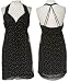 JOHNNY MARTIN Star Print Chiffon Dress
