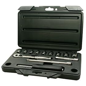 Pro-Grade 19204 13-Piece 1 4-Inch Driver SAE Socket Set by Pro-Grade
