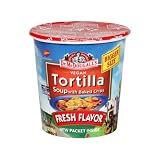 baked bean meals-Dr. McDougall's Right Foods Vegan Tortilla Soup with Baked Chips, 2-Ounce Cups (Pack of 6)