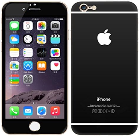 iPhone 6 full screen protector, iPhone 6/6s (4.7), ( 3 d edge) titanium alloy tempered glass screen protector (9 h hardness) (black（titanium alloy）)