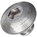 18-8 Stainless Steel Button Head Socket Cap Screw, Hex Socket Drive, #6-32, 1/8" Length (Pack of 100)