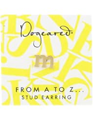 Dogeared A~Z Gold or Silver Little Stud Earring