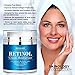 Retinol Cream Moisturizer for Face with Hyaluronic Acid, Shea Butter & Jojoba Oil - Enhanced Anti Wrinkle Anti Aging Skin Care Formula - Reduces Fine Lines, Age Spots - BEST Night & Day Cream 1.7 Oz