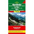 Freytag Berndt Autokarten, Alpenl�nder (A, CH, F, I, SLO) - Ma�stab 1:500 000 (Europa)
