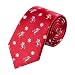 Alizeal Mens 7.5cm Handmade Christmas Pattern Party Necktie, 004