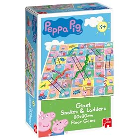 Peppa Pig Giant Snakes & Ladders Game