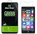 Dmax Armor for Lumia 830 Glass Screen Protector, [Tempered Glass] 0.3mm 9H Hardness, Anti-Scratch, Anti-Fingerprint, Bubble Free, Ultra-Clear
