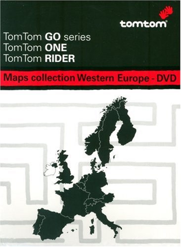 Childrens Toyshop  Computer : TomTom Map Of Western Europe