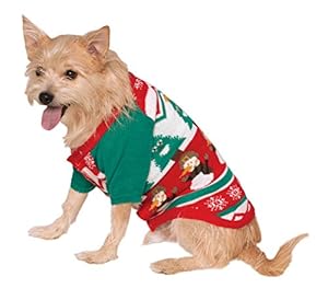 Rubies Costume Xmas Patterned Ugly Sweater, Small