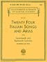 24 Italian Songs & Arias - Medium Low Voice (Book only) (Schirmer's Library of Musical Classics)