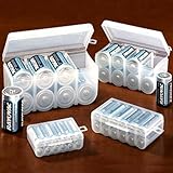 Set of 4 Battery Storage Boxes