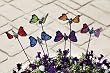 6 Assorted Mini Butterfly Garden Stakes 6 Assorted Mini Butterfly Garden Stakes