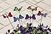 6 Assorted Mini Butterfly Garden Stakes
