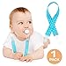 Ah Baby Pacifier Clip Holder for Soothie or Teether Wont Rust and Prevents Germs Boy 16 inch