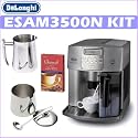 DeLonghi ESAM3500N Esclusivo Magnifica Espresso/Coffee Machine + Deluxe Frieling Accessory Kit