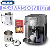 DeLonghi ESAM3500N Esclusivo Magnifica Espresso/Coffee Machine + Deluxe Frieling Accessory Kit