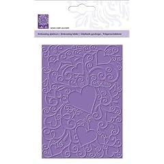 Cart-Us Pr�geschablone Ornament Herzen - Scrapbooking