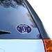 Duke Blue Devils 2010 NCAA Division I Men's Basketball National Champions 6 Oval Basketball Decal