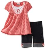 Little Lass Girls 2-6X 2 Piece Bermuda Short Set