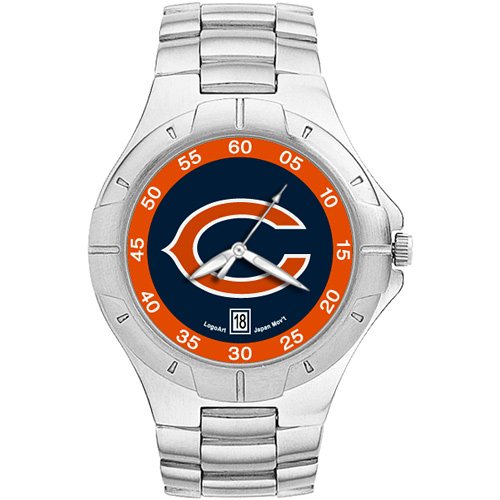 LogoArt Chicago Bears Pro II Stainless Steel Watch