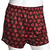 Intimo Men's Heart Print Polyester Stretch Boxer