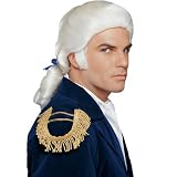 Duke Wig with Bow Adult Costume Accessory
