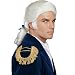 Duke Wig with Bow Adult Costume Accessory