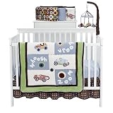 Crown Craft Zoom Zoom Baby Bedroom Collection
