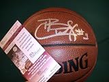 CARLOS BOOZER SIGNED AUTOGRAPHED BASKETBALL CHICAGO BULLS W/ COA JSA