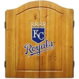 Tampa Bay Rays MLB Dart Board w/Cabinet