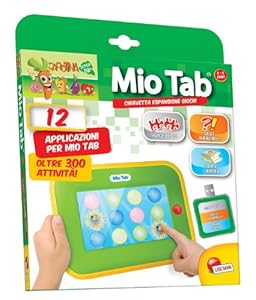 Liscianigiochi 42593 - Mio Tab Carotina Espansione Memo e Puzzle Quiz Libreria