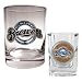 Milwaukee Brewers MLB Rocks Glass & Square Shot Glass Set - Primary Logo by Great American Products