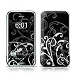B&W Fleur Design Protective Skin Decal Sticker for Apple iPhone (2G)1st Generation