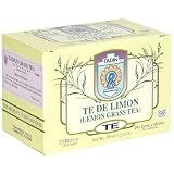 Tadin Tea, Te De Limon (Lemon Grass) Tea, 25-Bag, 6-Count Boxes (Pack of 2)