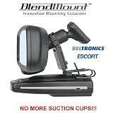 BlendMount Your Beltronics / Escort Radar Detector. High Quality Custom Mount