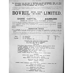 Advertisement Bovril Limited 1896 Farringdon London