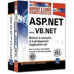 ASP.NET avec VB.NET - Coffret de 2 livres : Ma�trisez la conception et le d�veloppement d'applications web