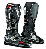 Sidi Crossfire TA Motorcycle Boots - Black Size 10