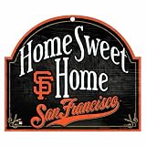 MLB San Francisco Giants 11-by-9 Wood "Home Sweet Home" Sign